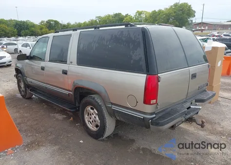 1999 Chevrolet Suburban 1500 Lt from USA, damaged, VIN 1GNFK16R7XJ427705
